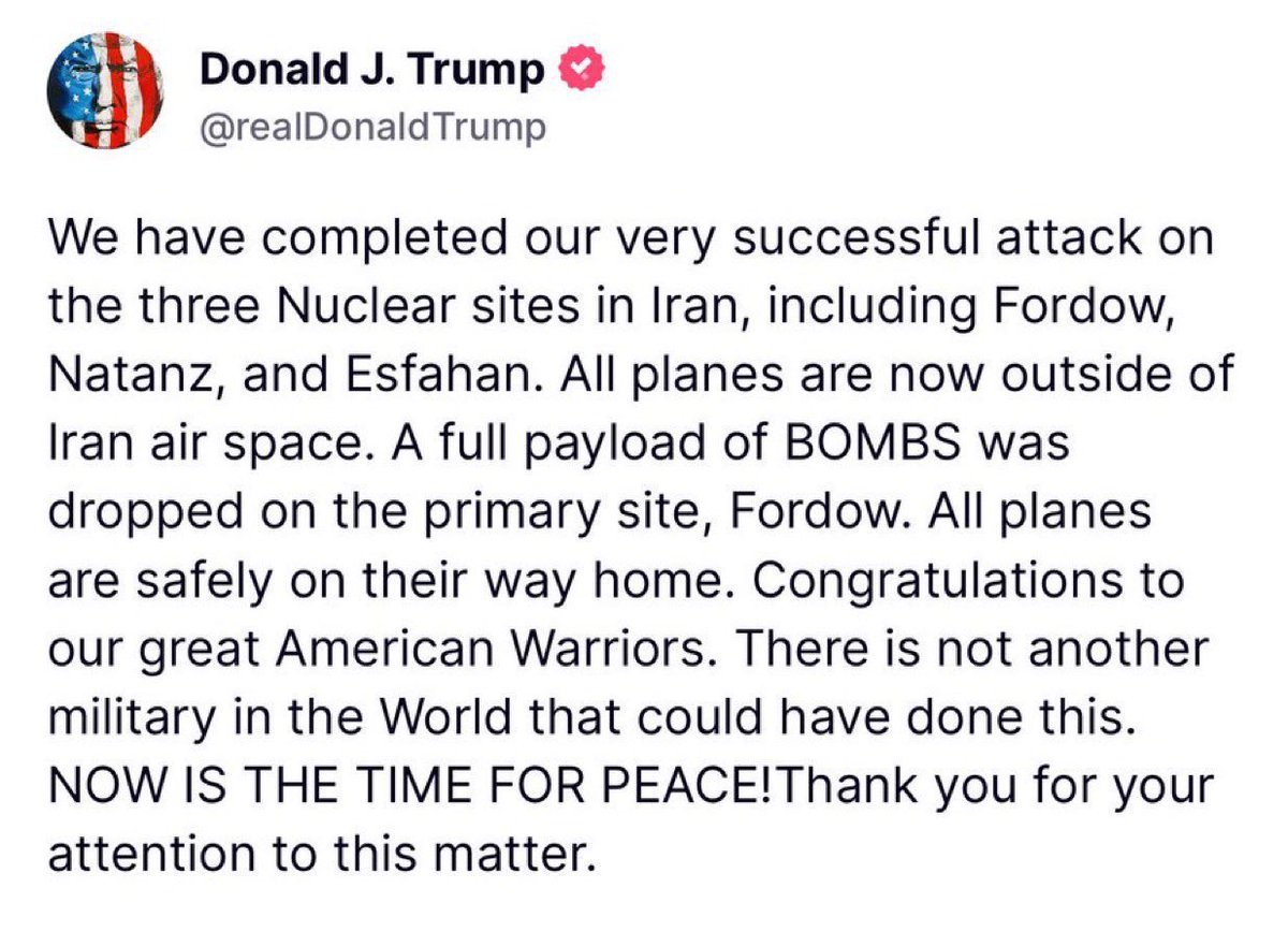 brucearector's tweet image. Thank you President Trumps for making a difficult but necessary decision to eliminate the risk of a terrorist nuclear threat to the free world.