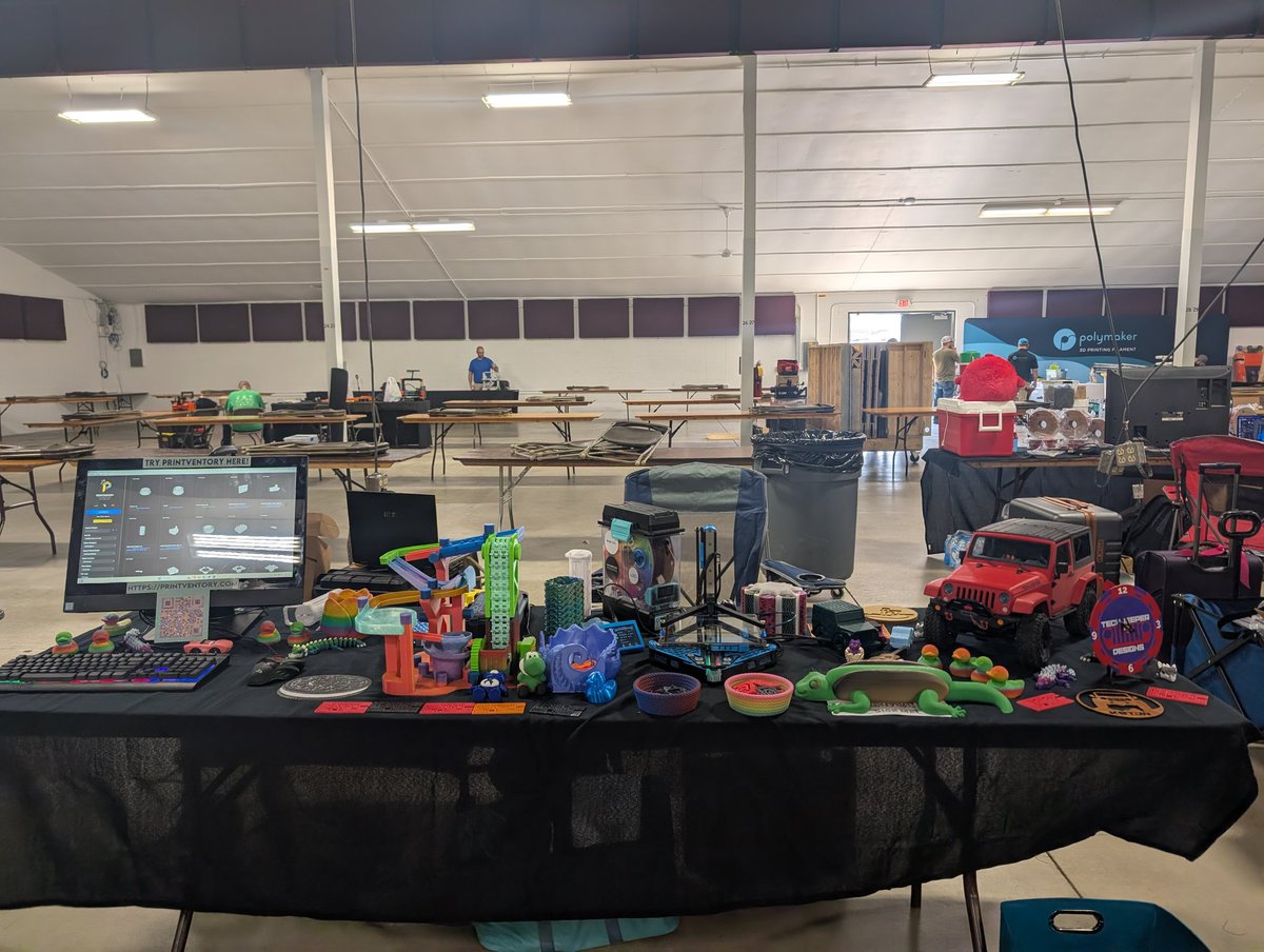 printventory's tweet image. So much interest in Printventory at @MidwestRRfest today! It brings me such joy knowing we are offering something the community wants and needs! Stay tuned for some future updates around new features and open source! Were you at #MRRF2025?