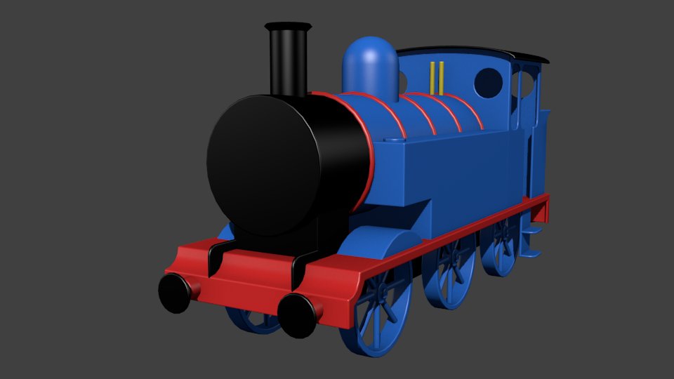 Sub_loc0_m0's tweet image. Had this idea for a model of Thomas based on an old toy train.