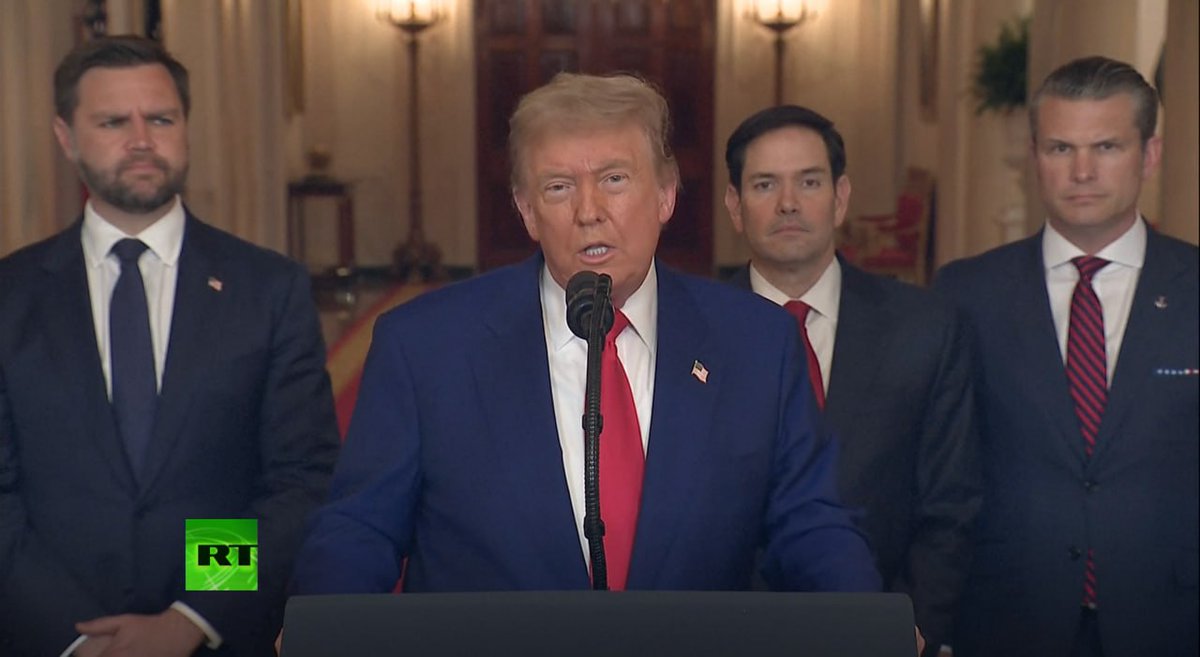 "Los ataques fueron espectaculares"
Con ese cinismo lo declara Trump, como si no estuviera tan cerca del exterminio la especie humana.
#CubaPorLaPaz