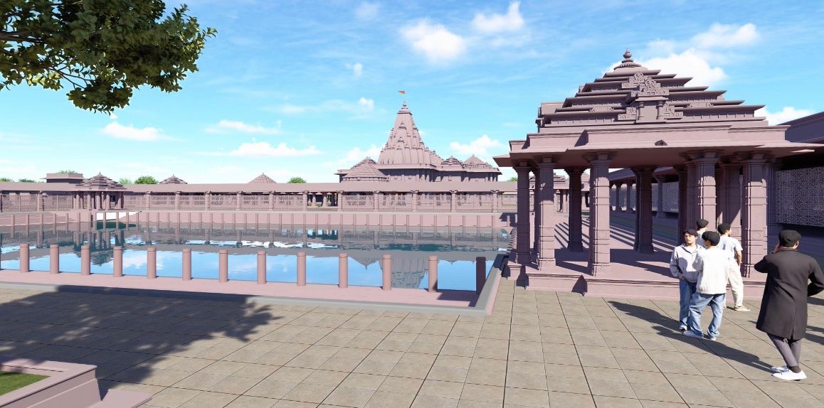 NitishKumar's tweet image. मुझे बताते हुए अत्यंत प्रसन्नता हो रही है कि जगत जननी मां जानकी की जन्मस्थली पुनौराधाम, सीतामढ़ी को समग्र रूप से विकसित किए जाने हेतु भव्य मंदिर सहित अन्य संरचनाओं का डिजाइन अब तैयार हो गया है, जिसे आपके साथ साझा किया जा रहा है। इसके लिए एक ट्रस्ट का भी गठन कर दिया गया है ताकि…