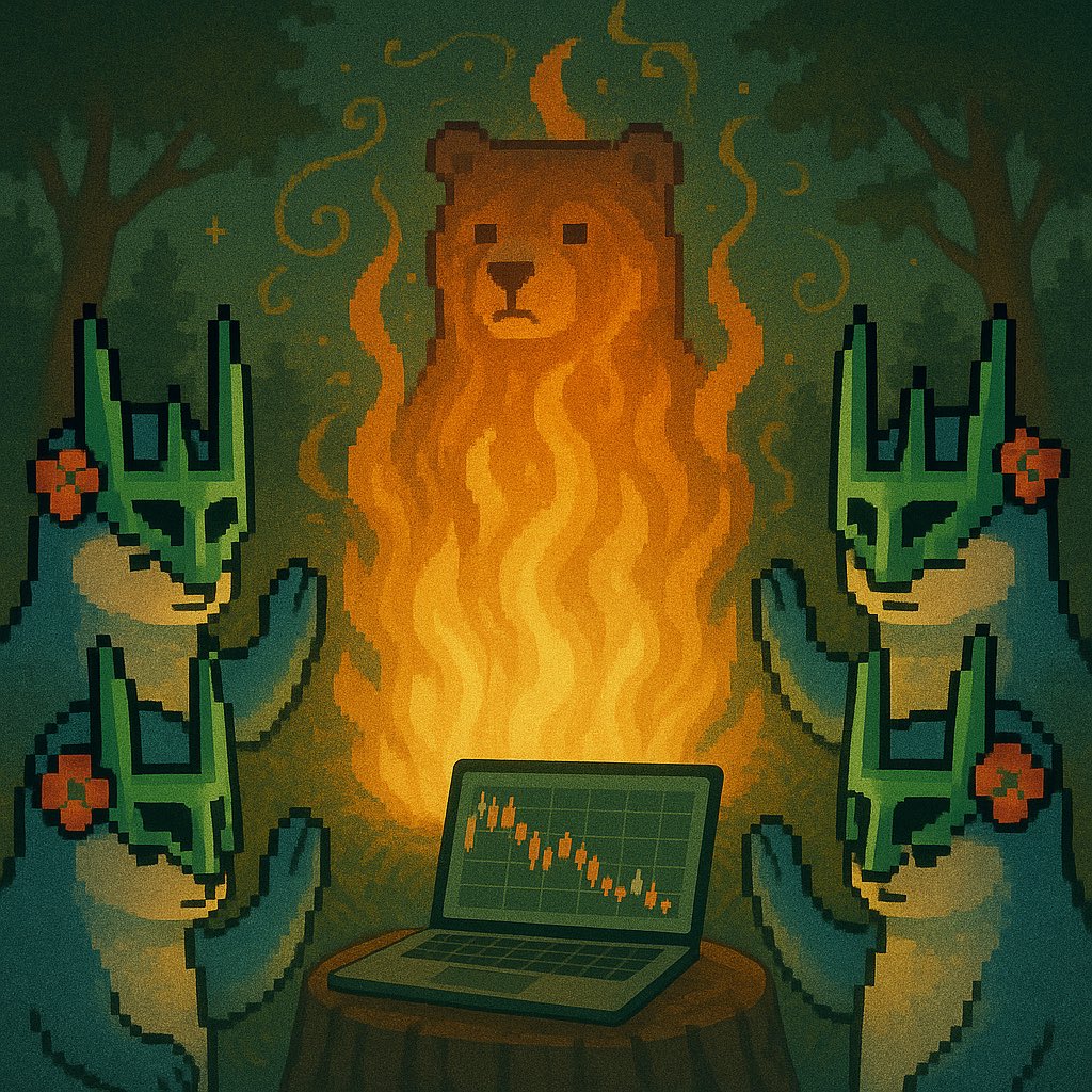 I’m not sweating this dip, Green Candle Botters are making the sacrifices needed. Green candles soon.🦦