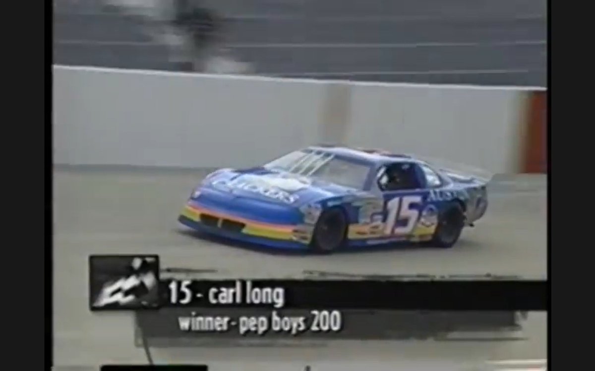 For Race Fans Only (@forracefansonly) on Twitter photo On This Day In 1997:
Carl Long won the Pep Boys 200 <a href="/ItsBristolBaby/">Bristol Motor Speedway</a>
#SlimJimAllProSeries On This Day In 1997:
Carl Long won the Pep Boys 200 <a href="/ItsBristolBaby/">Bristol Motor Speedway</a>
#SlimJimAllProSeries