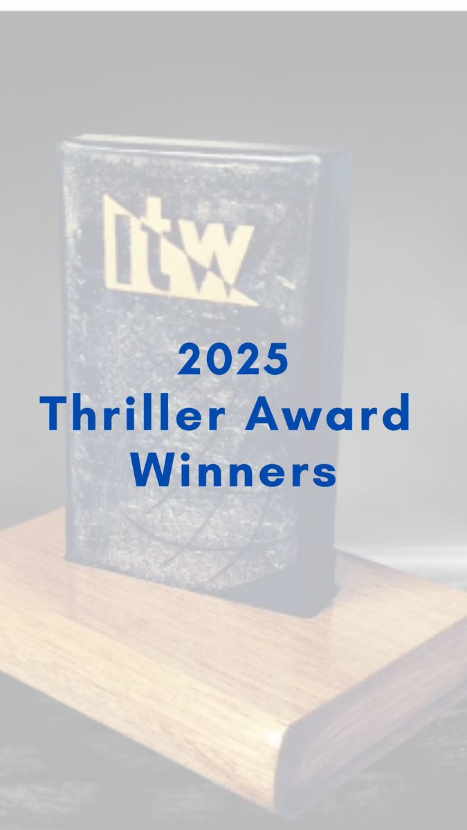 Congratulations to the 2025 #ThrillerAward #Winners!