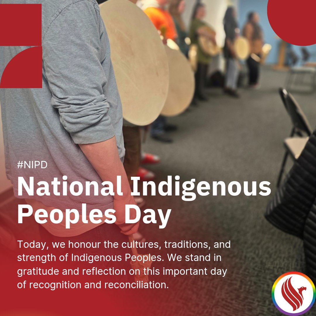 Today on #NationalIndigenousPeoplesDay, we honour the rich cultures of First Nations, Inuit &amp; Métis Peoples. Staff &amp; residents at Phoenix Society gathered in song &amp; smudging beside the Healing Grounds—a space for reflection, cleansing &amp; connection. phoenixsociety.com
