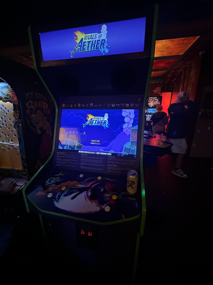 Only in Seattle can you find a <a href="/RivalsOfAether/">Rivals of Aether II</a> Arcade Cabinet.