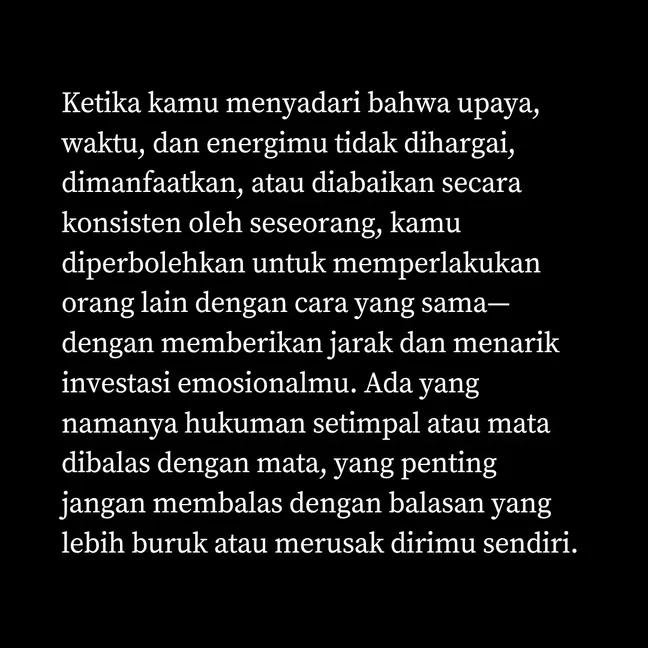 Bahasan dari buku "Sebuah Seni Untuk Menjauh"