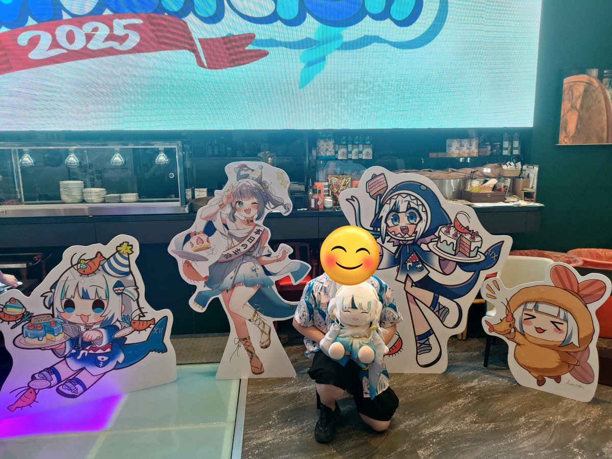 Thanks for the invitation!!
Best shrimp offkai I ever been
Happy birthday to our beloved shOrk again!! 🩵🦈
#GuraBDpartyTW2025 #gawrgura