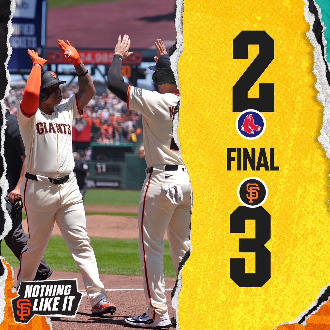 SFGiants's tweet photo. Saturday win ✅ https://t.co/0YaN0eRE7s