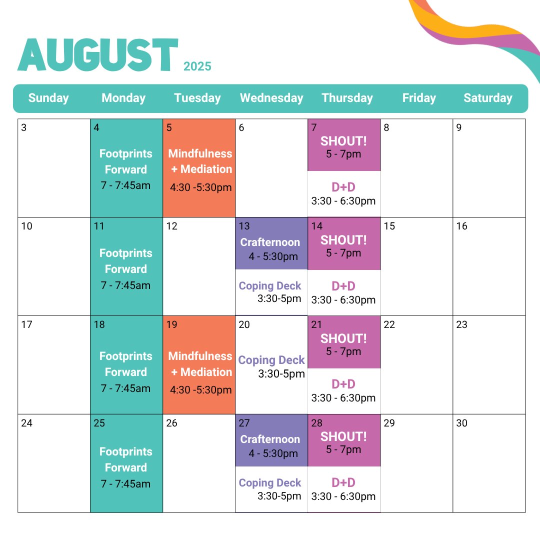 Looking for something fun to do these school holidays or just want to chill out?

✨ New #YouConnect Hub groups are launching this July at headspace Maroochydore!

To register or find out more:
📞 07 5409 4900
📧 hsmreception@youturn.org.au