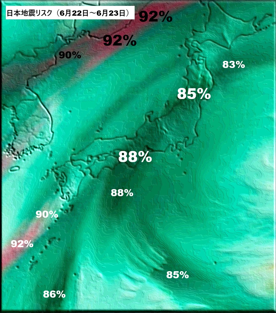 マグニチュード5.9の地震が日本の危険地域を襲う。