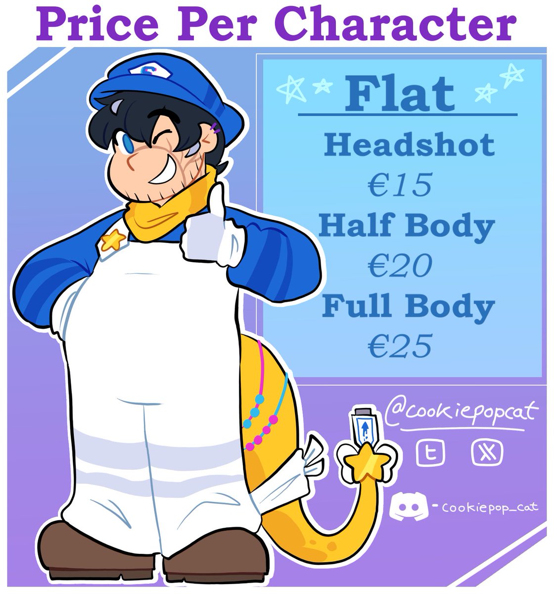cookiepopcat's tweet image. ᴄᴏᴍᴍɪꜱꜱɪᴏɴ ɪɴꜰᴏ! :
// #commissions #artcommissions #commsopen #SMG4 #SMG4Fanart