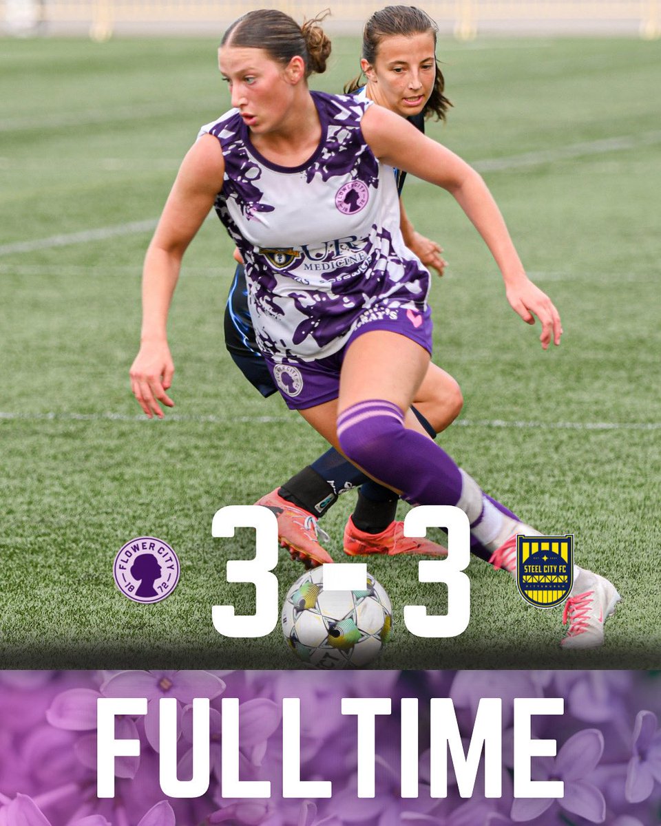 Despite traveling with a couple subs, the ladies fought hard to a 3-3 draw with Steel City on a hot one. Next up is Cleveland Force at home on Tuesday.