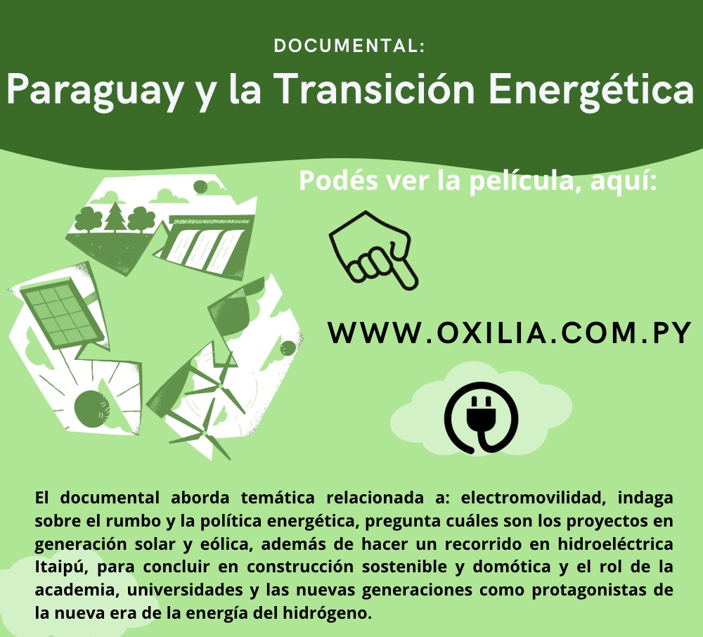 Documental Paraguay y la Transición Energética

Para analizar experiencias en transición energética, generación eléctrica renovable, gas natural para la Transición, centros de datos, construcción sostenible, movilidad eléctrica y el futuro del hidrógeno y la energía para la IA.