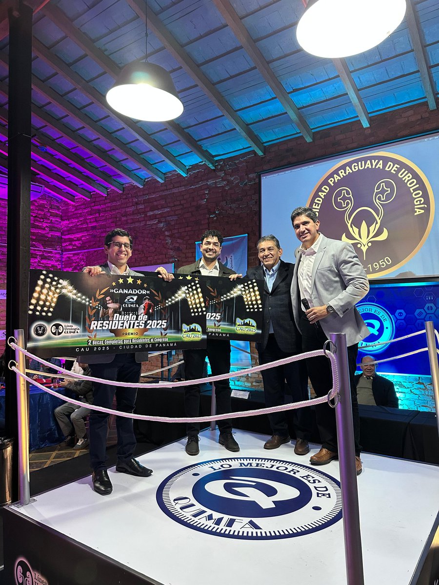 Se realizó el DUELO DE RESIDENTES 2025. Los ganadores obtuvieron como premio, becas para el Congreso CAU 2025

El duelo pugilistico se dió, no solo entre los residentes, sino tambien entre los jurados y el público presente, sirviendo los debates para el enriquecimiento científico
