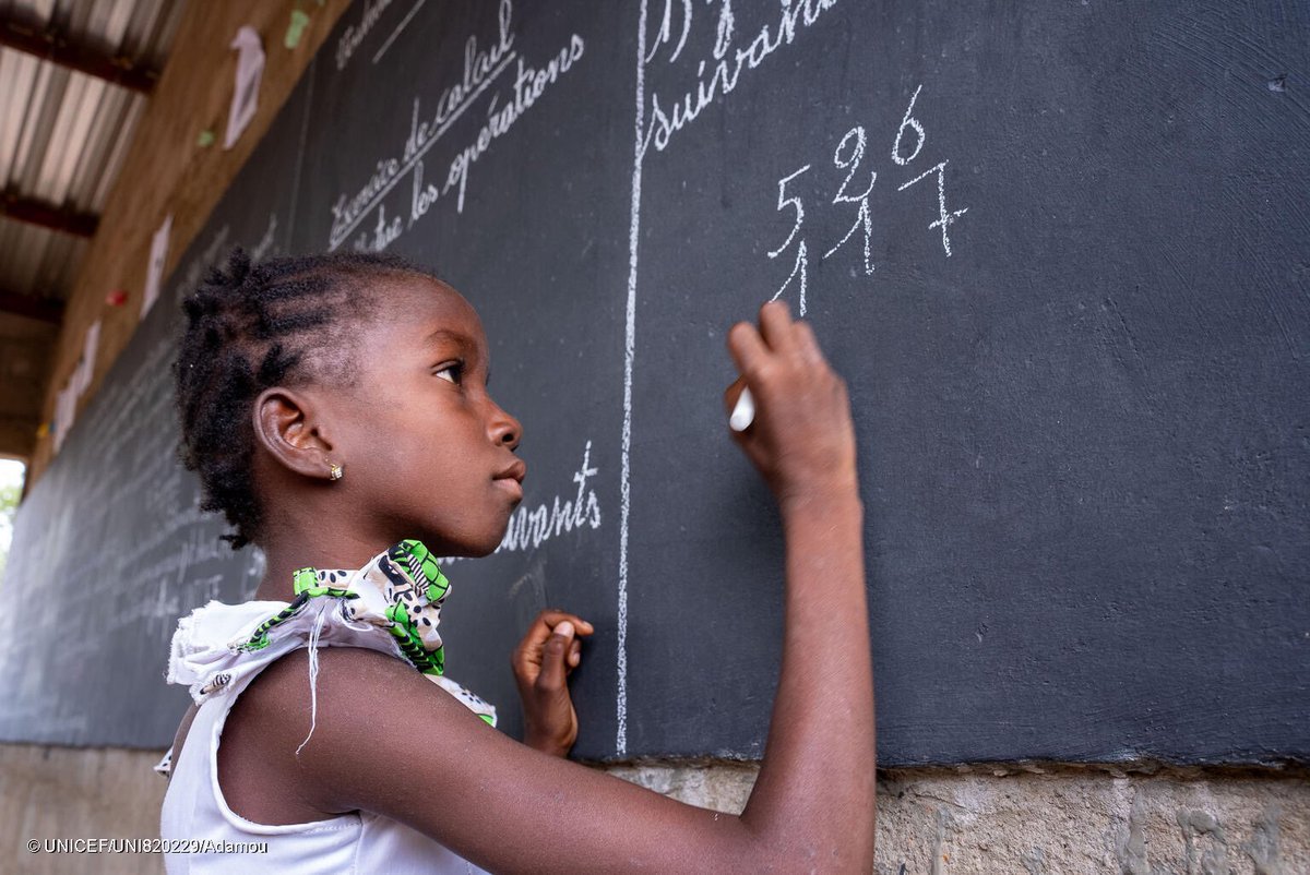 Insecurity, displacement and climate change continue to upend the lives of children across Central Sahel.  

But during my visit to Burkina Faso, I also saw hope. 
unicef.link/44rAr2c