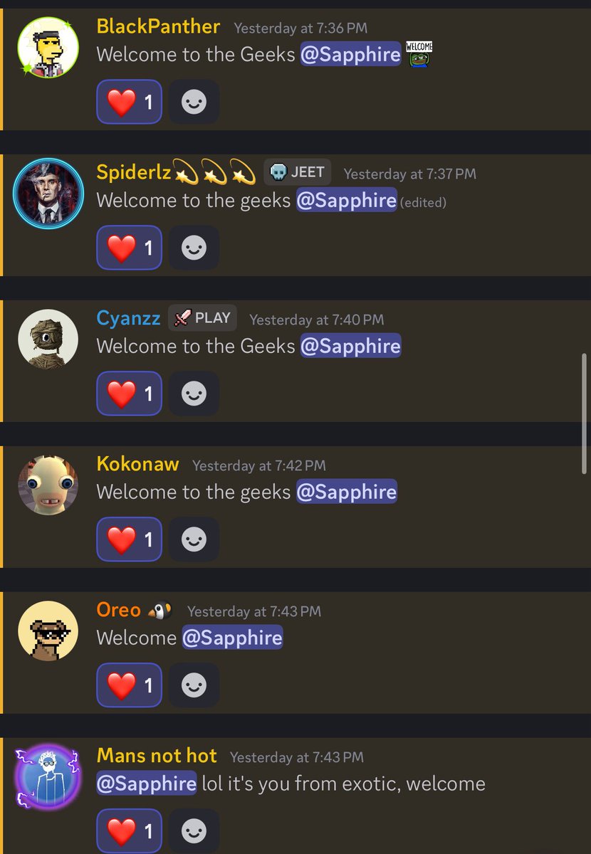 Thrilled to join the amazing @TheGeeksDAO 
team as a MOD!

A VERY WARM WELCOME INDEED 

Can’t wait to dive in, connect with the community, and contribute to this awesome journey. Let’s build something epic together! 💥👾 🗡️