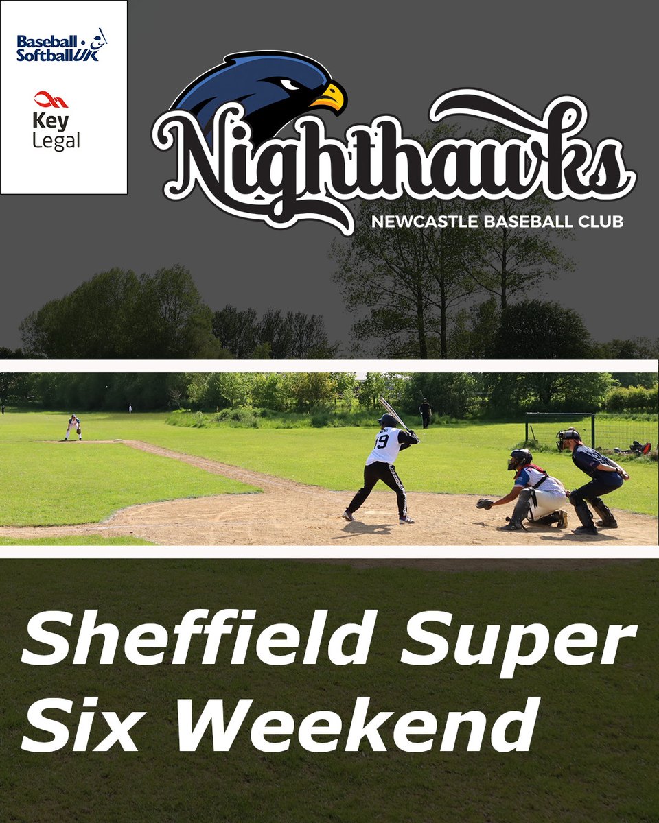 Despite our AAA team game with Wragby no longer going ahead, there's still plenty of baseball to be played tomorrow as our Development Team travel down to Sheffield for two games as part of the another Single A development Super Six weekend!