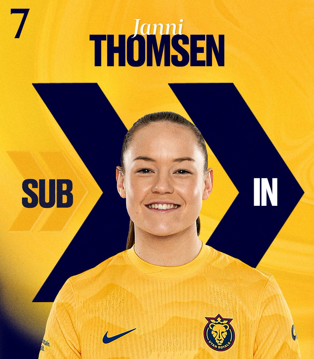 UtahRoyalsFC's tweet photo. 64' | Janni enters the match
#UTAvSEA | 1-2 https://t.co/fiNDvEriJI