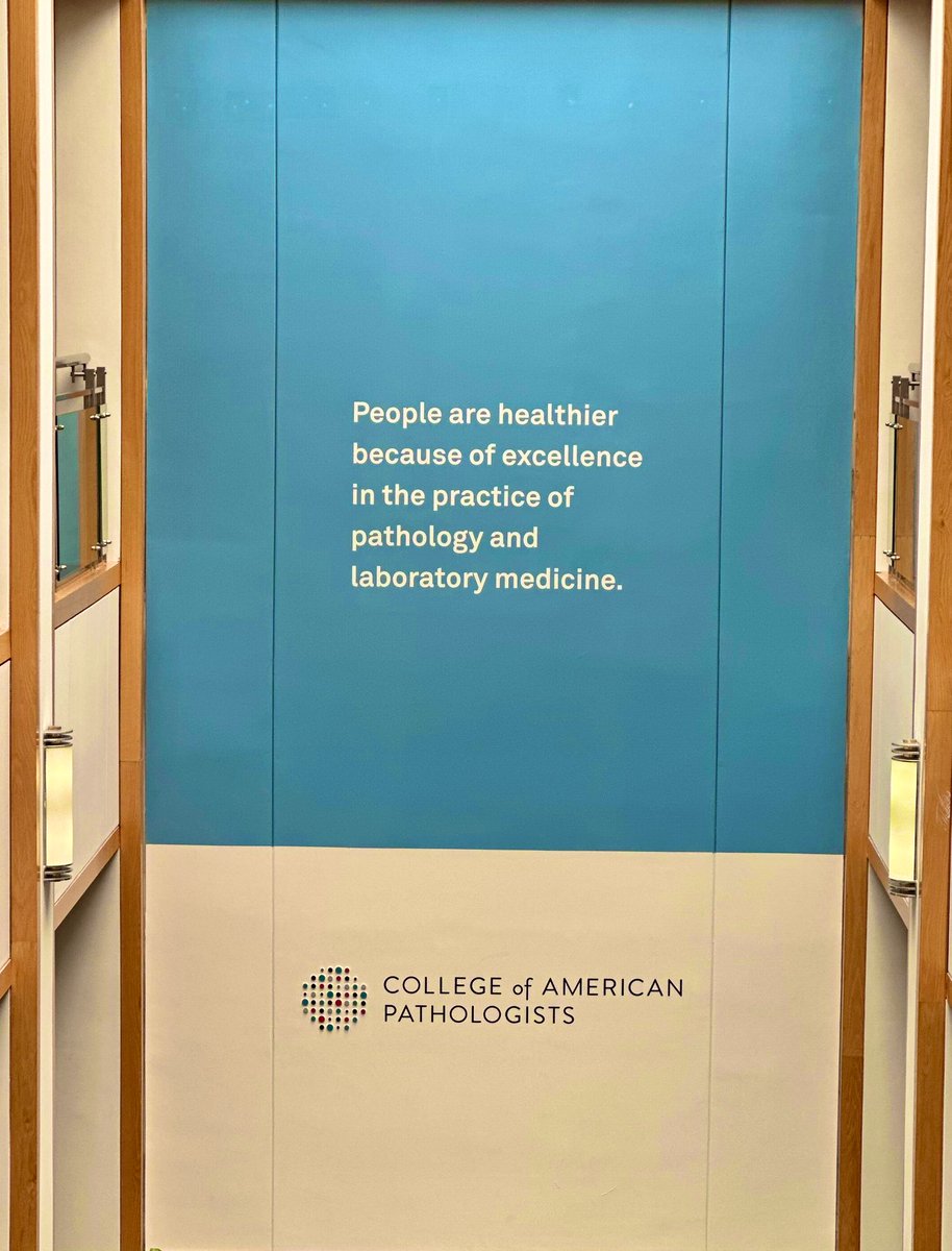 Excited to be in meetings at my professional home at the <a href="/Pathologists/">CAPathologists</a> headquarters today. So proud to be a #pathologist and to serve our patients every day! <a href="/NorDxLab/">NorDx Laboratory</a> <a href="/MaineHealth/">MaineHealth</a> #pathology #laboratorymedicine #leadership #makingadifference #cap25
