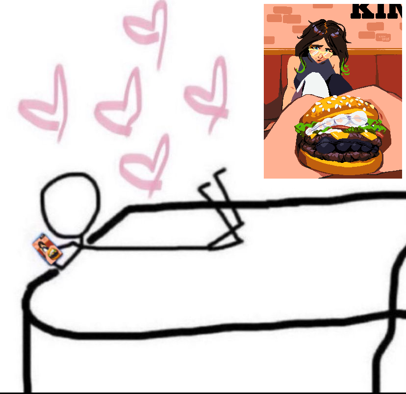 i dont have assburgers i have footburgers 