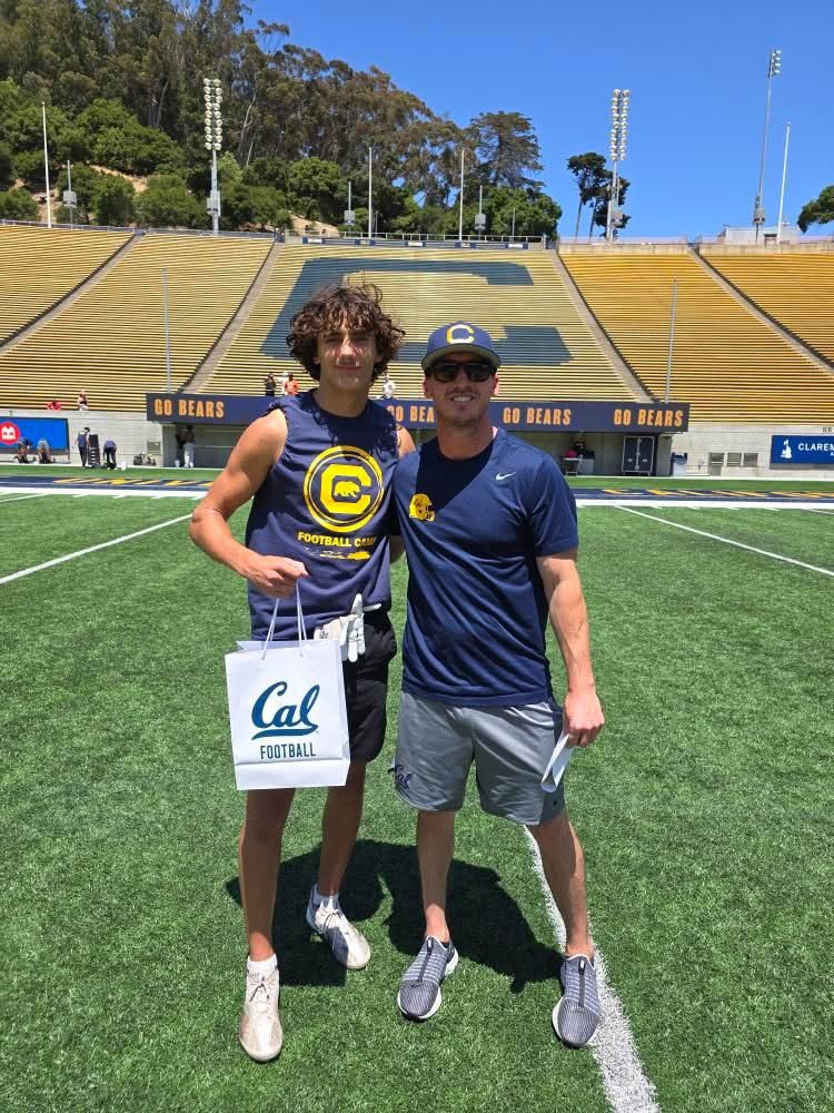 Had a great day competing at Cal Berkeley today. Won WR MVP 🔥
<a href="/BrandonHuffman/">Brandon Huffman</a> <a href="/adamgorney/">Adam Gorney</a>  <a href="/_Vc_209/">vince carter</a> <a href="/BlackHatFootbal/">Richard T. Estrada</a> <a href="/GregBiggins/">Greg Biggins</a> <a href="/MohrRecruiting/">Brian Mohr</a> <a href="/CoachAThompson/">Andy Thompson</a> <a href="/Coach_CBooth/">Cody Booth</a> <a href="/CoachGusMalzahn/">Coach Gus Malzahn</a> <a href="/CoachDaft/">Kevin Daft</a> <a href="/CHbanderson/">Blake Anderson</a> <a href="/kcef35/">Kyle Cefalo</a> <a href="/CoachSidKrish/">Sid Krishnamurthi</a> <a href="/coachfrankmaile/">Frank Maile</a> <a href="/coachbobeatty/">Bo Beatty</a>