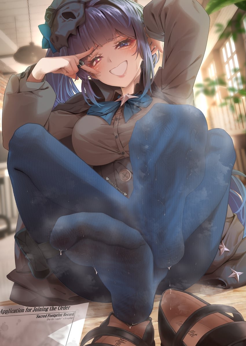 GoddessNana2D's tweet photo. why are u trying.. so hard to not act like my puffy blue socks are not in front of u all sweaty for no reason little perv..

u know it's totally okay to worship the scent that made u what u are today

right..? so enjoy them by smothering ur face in them until ur brain pops for me https://t.co/lkGFj25rT7