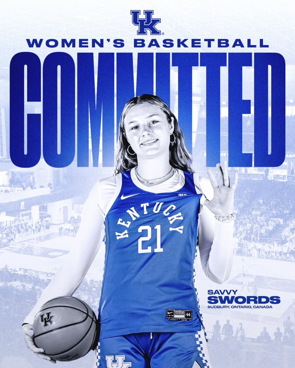 Jordan Adams (@jordan_adams4) on Twitter photo BREAKING ๐จ:
Savvy Swords has committed to <a href="/KentuckyWBB/">Kentucky Womenโs Basketball</a>! ๐๐ผ๐ #BBN
Swords is now the Wildcats second 5โญ๏ธ pledge in the 2026 class.
<a href="/FOX56News/">FOX 56 News (WDKY)</a> BREAKING ๐จ:
Savvy Swords has committed to <a href="/KentuckyWBB/">Kentucky Womenโs Basketball</a>! ๐๐ผ๐ #BBN
Swords is now the Wildcats second 5โญ๏ธ pledge in the 2026 class.
<a href="/FOX56News/">FOX 56 News (WDKY)</a>