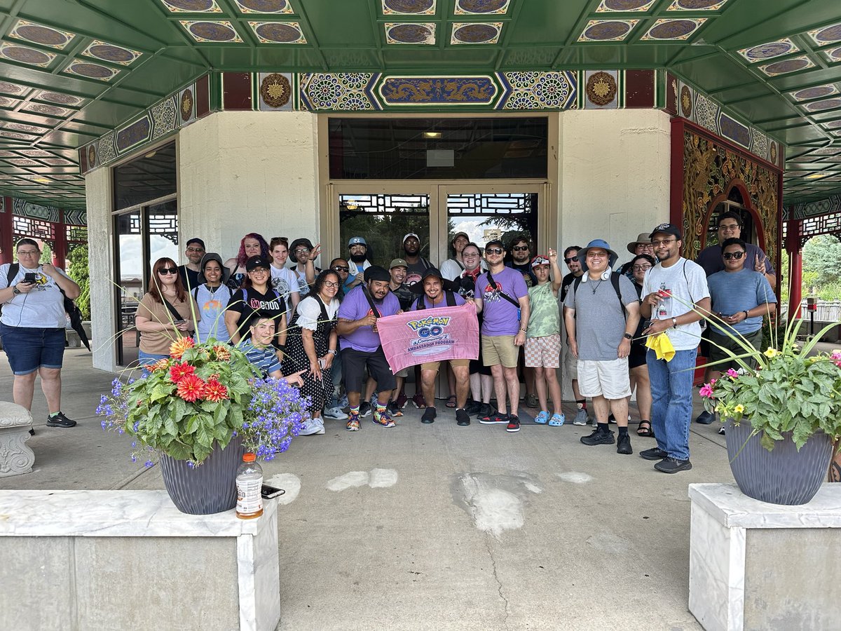 Huge thanks to everyone who showed up despite the heat and humidity for today’s Jangmo-o Community Day meetup!

See you next weekend for GO Fest Global!

#PokemonGO
#communityambassador