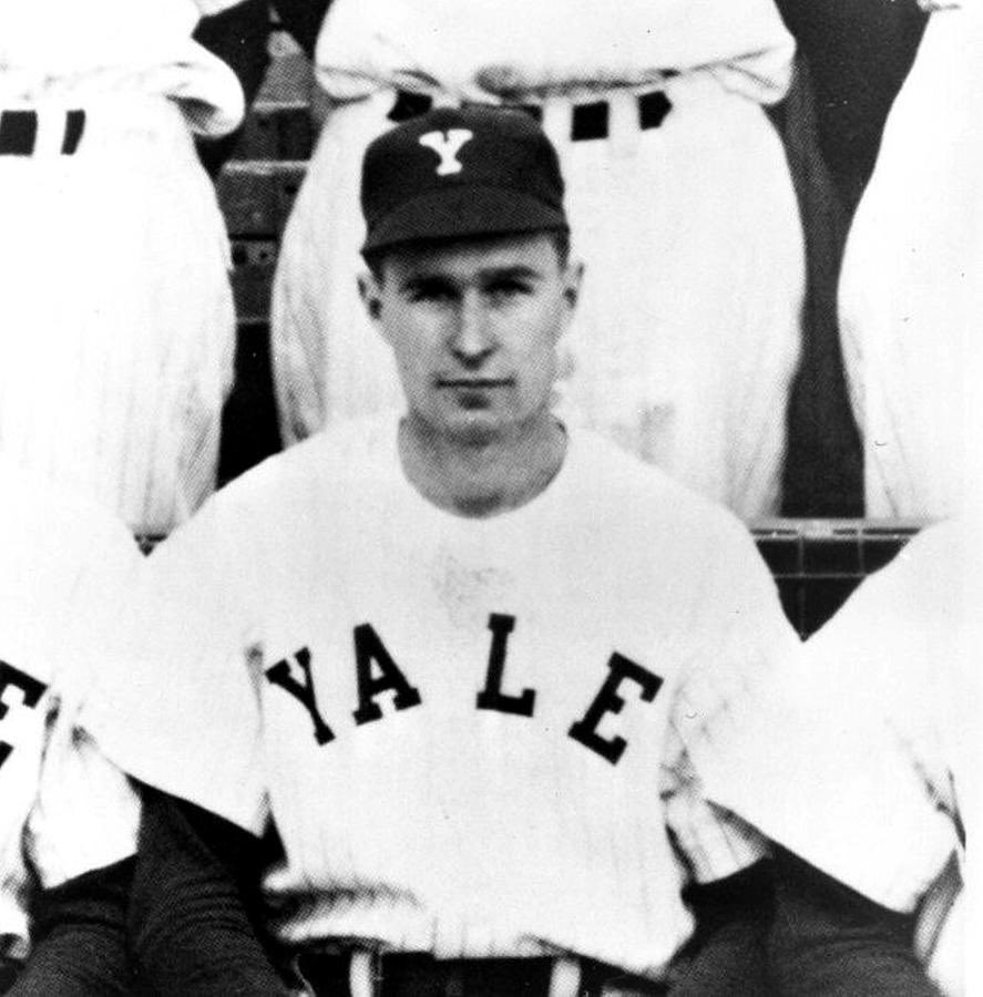 Only one American President has seen the field in the #CollegeWorldSeries — George H.W. Bush, who played First Base for the Yale Bulldogs and lost two CWS Finals — in 1947 to Cal and 1948 to Southern Cal.