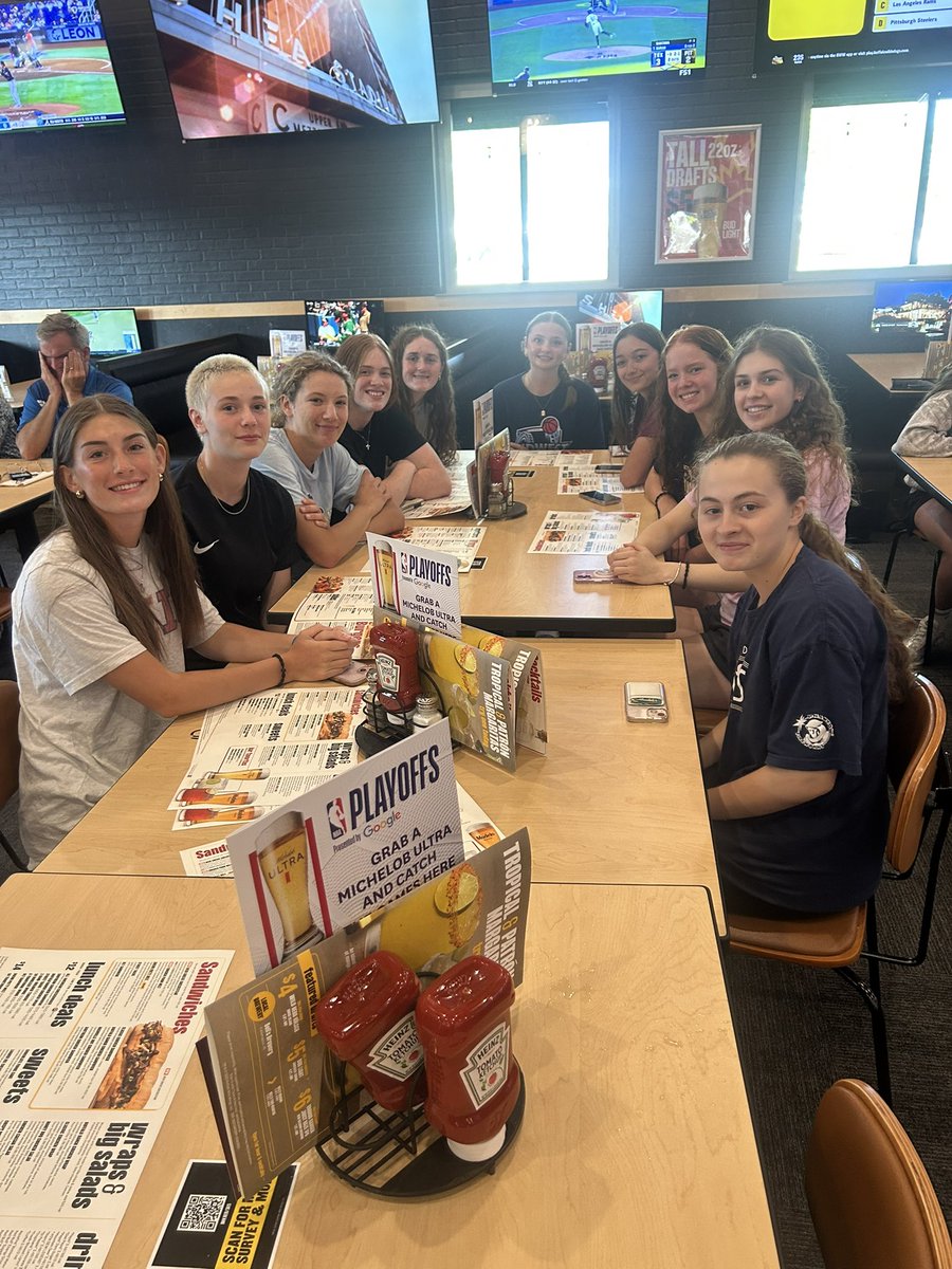 Coach Hrusch (@coachhrusch) on Twitter photo The <a href="/ShoregalsBBall/">Shoregals Basketball</a> have made it to BW3 in BG for dinner, following a 2-1 day at the <a href="/BGSUWBB/">BGSU Women’s Basketball</a> Shootout, with wins over Detroit Mumford, West Branch and a loss to Pickerington Central, games continue Sunday The <a href="/ShoregalsBBall/">Shoregals Basketball</a> have made it to BW3 in BG for dinner, following a 2-1 day at the <a href="/BGSUWBB/">BGSU Women’s Basketball</a> Shootout, with wins over Detroit Mumford, West Branch and a loss to Pickerington Central, games continue Sunday