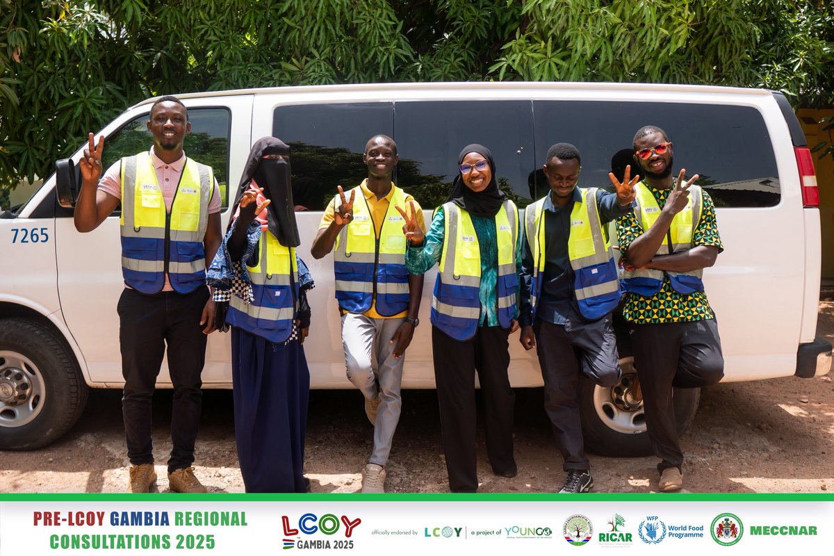 AllianceGambia's tweet image. 🇬🇲 8 regions. 400+ youth. 1 climate movement.

From Banjul to Basse, youth raised bold demands on floods, droughts, waste, &amp;amp; resilience.

Thank you to our team, @Meccnar_Gambia–RICAR, @WFP, @GambiaNYC &amp;amp; @GambiaNYP

Next stop: #LCOYGambia2025 – July 🔥
#Youth4ClimateGambia #GEA