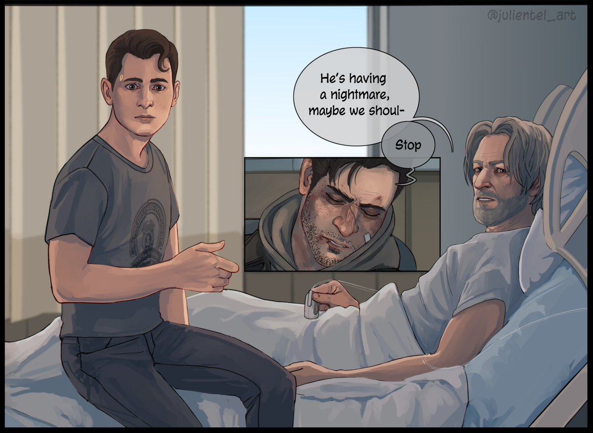 julientel_art's tweet image. Based on Chapter 14 of Too Bad You Can't Leave Yourself by TMGT
Great fic, highly recommend 👇🏻
archiveofourown.org/works/60932233…
#DetroitBecomeHuman