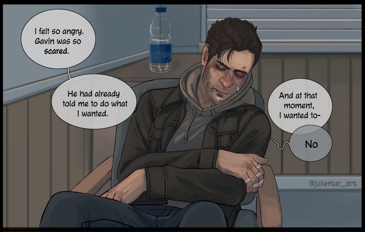 julientel_art's tweet image. Based on Chapter 14 of Too Bad You Can't Leave Yourself by TMGT
Great fic, highly recommend 👇🏻
archiveofourown.org/works/60932233…
#DetroitBecomeHuman
