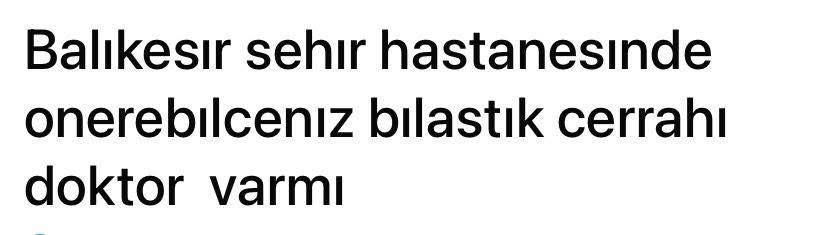 Aynı zamanda balistik cerrah olduğumu da yeni öğrenmiş oldum 😅