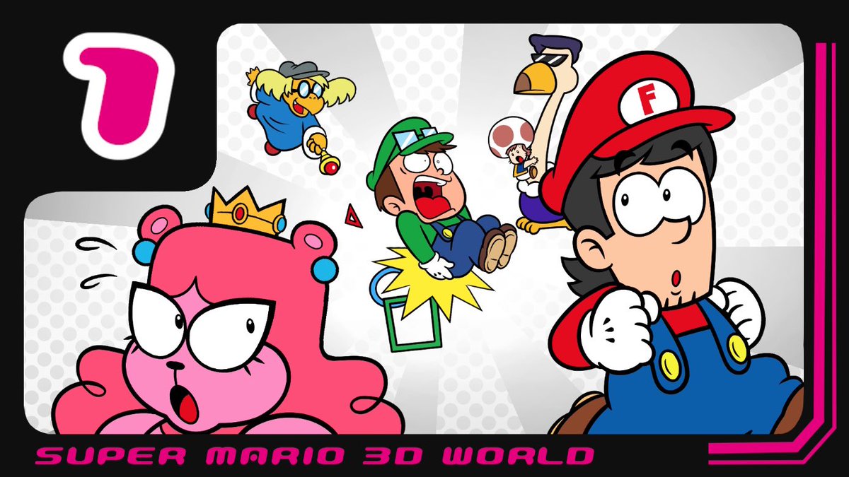 hello twitter, my and my friends are playing Super Mario 3D World, <a href="/CoolioDavid/">Davestoons</a> did the thumbnail, go watch it, alright youtube.com/playlist?list=…