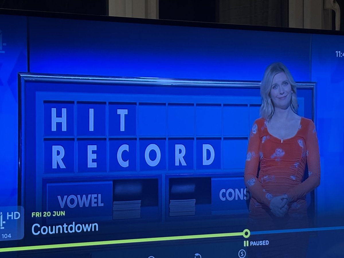 Closest Ricky Wilson has been to a hit in a while. #Countdown