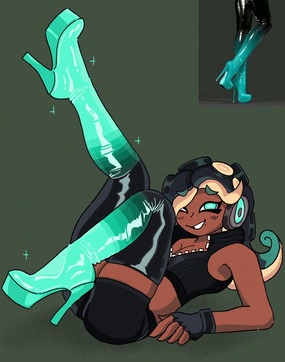 👠

#Splatoon  #Marina