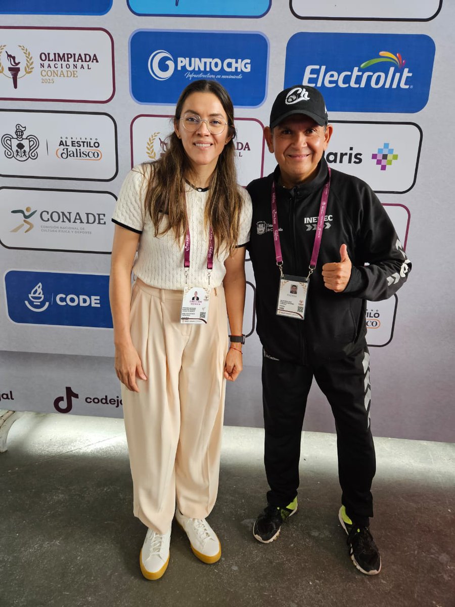 Francisco Ontiveros (@panchontiveros) on Twitter photo Cubriendo las #olimpiadasnacionales2025 <a href="/conadeoficial/">CONADE</a> en Guadalajara Jalisco? que me encuentro estos medallistas Olímpicos e históricos para nuestro deporte en México. <a href="/mariespinozatkd/">Maria Espinoza</a> <a href="/FernandoPlatas/">Fernando Platas. OLY🥈</a> Cubriendo las #olimpiadasnacionales2025 <a href="/conadeoficial/">CONADE</a> en Guadalajara Jalisco? que me encuentro estos medallistas Olímpicos e históricos para nuestro deporte en México. <a href="/mariespinozatkd/">Maria Espinoza</a> <a href="/FernandoPlatas/">Fernando Platas. OLY🥈</a>