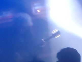 SteveDuffy99's tweet photo. As the Jesus and Mary Chain were playing almost literally on the doorstep, it would be rude not to. Excellent, and if that's the warm-up for their summer, then it was pretty 🔥Even for the fuzzy bits the sound quality was A1 so well done those guys too #jamc #cardiff https://t.co/NQoCyk2xyu