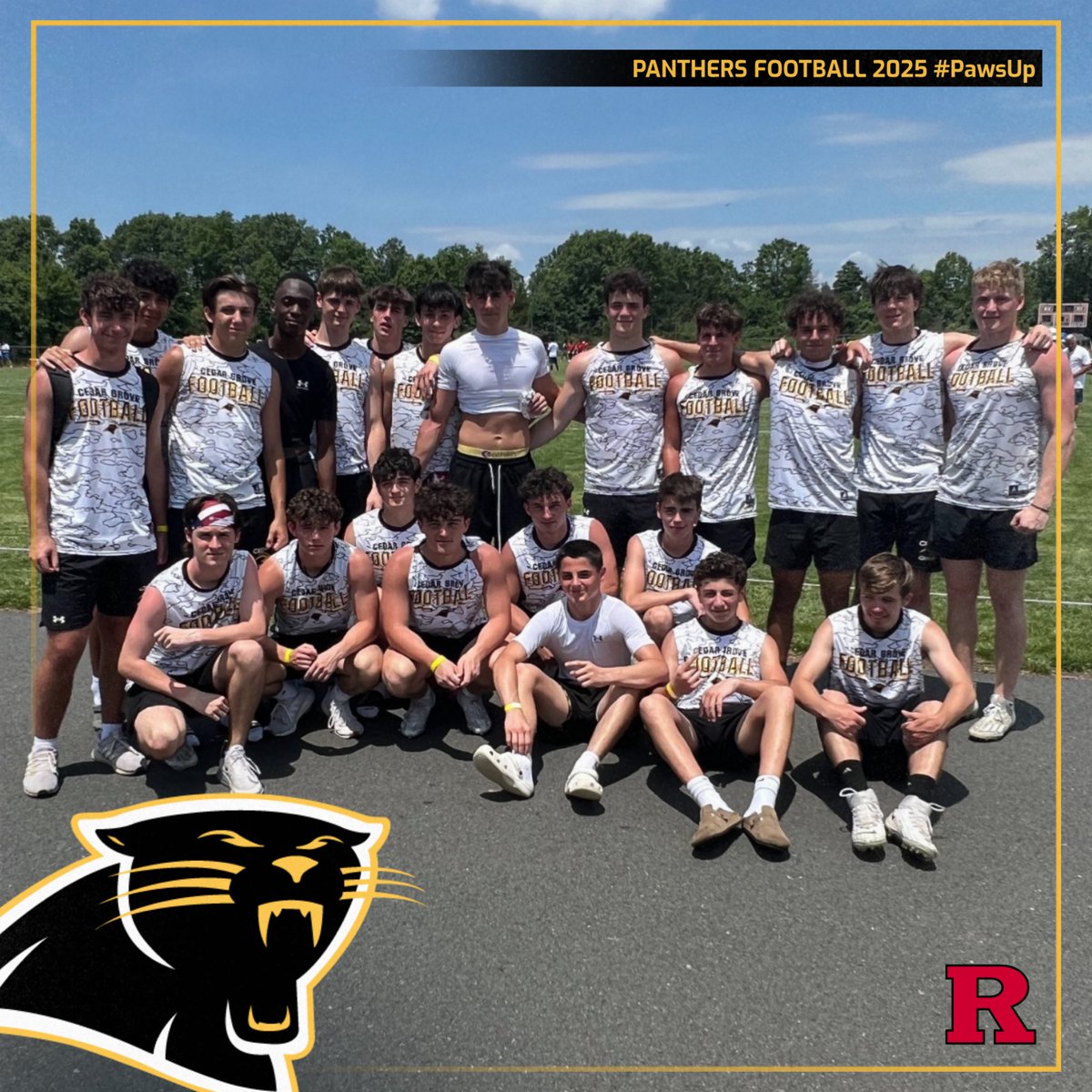 Always great to end our mini-camp week at the Rutgers 7v7 Shoot Out! 2025 season has begun! #PawsUp🐾