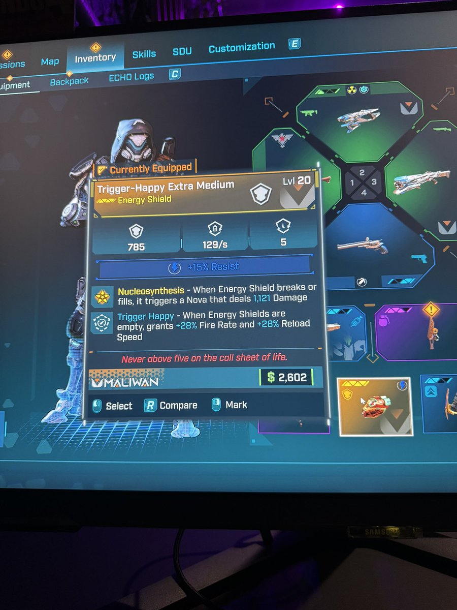 Byrdman's tweet image. FILL THIS THREAD WITH ANY LEGENDARY GEAR YOU SEE PEOPLE GET!!!! 

I know a lot of creators are getting gear right now so screenshot what you see and let’s start theory crafting!!