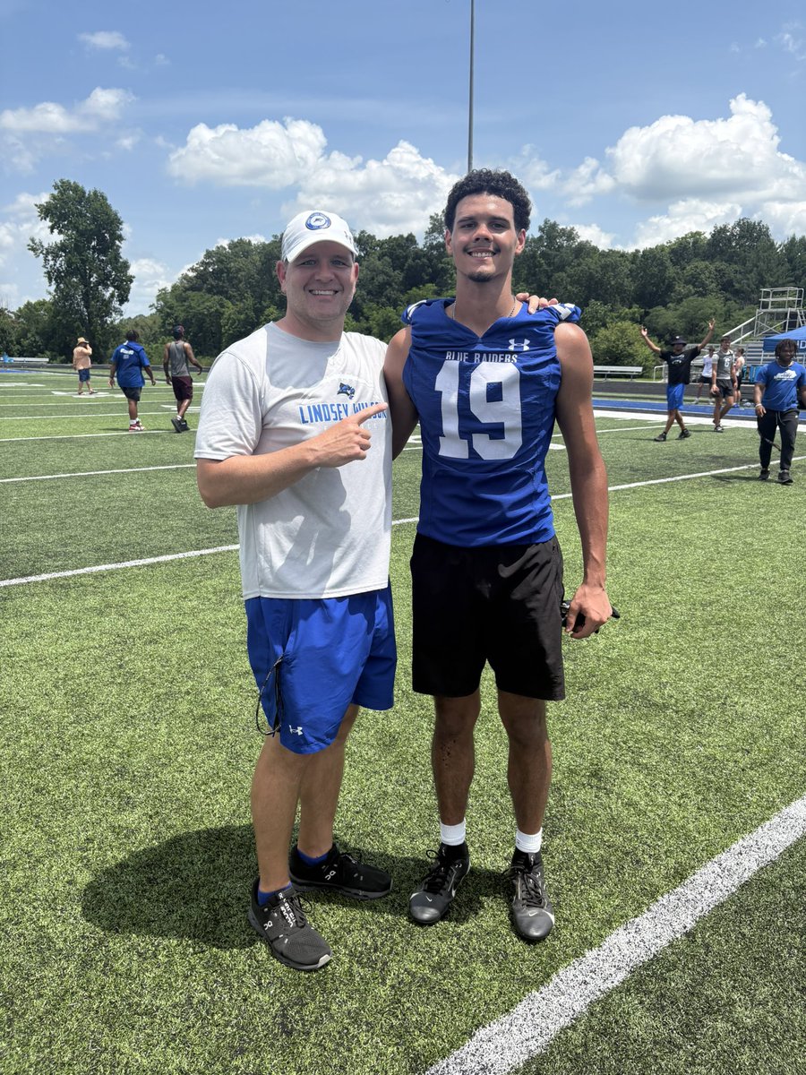 will beaty (@thewillbeaty2) on Twitter photo thank you for having me @LWC_Football !
<a href="/Coach_Crisp/">Spencer Crisp</a> <a href="/CoachKleckler/">Phil Kleckler</a> <a href="/CoachCamCCHS/">Cameron Matthews</a> <a href="/Coach_BigRock/">Rocky Tallent</a>
me and my qb1 <a href="/Jaxsonmason121/">Jaxson Mason</a> balled out ! thank you for having me @LWC_Football !
<a href="/Coach_Crisp/">Spencer Crisp</a> <a href="/CoachKleckler/">Phil Kleckler</a> <a href="/CoachCamCCHS/">Cameron Matthews</a> <a href="/Coach_BigRock/">Rocky Tallent</a>
me and my qb1 <a href="/Jaxsonmason121/">Jaxson Mason</a> balled out !