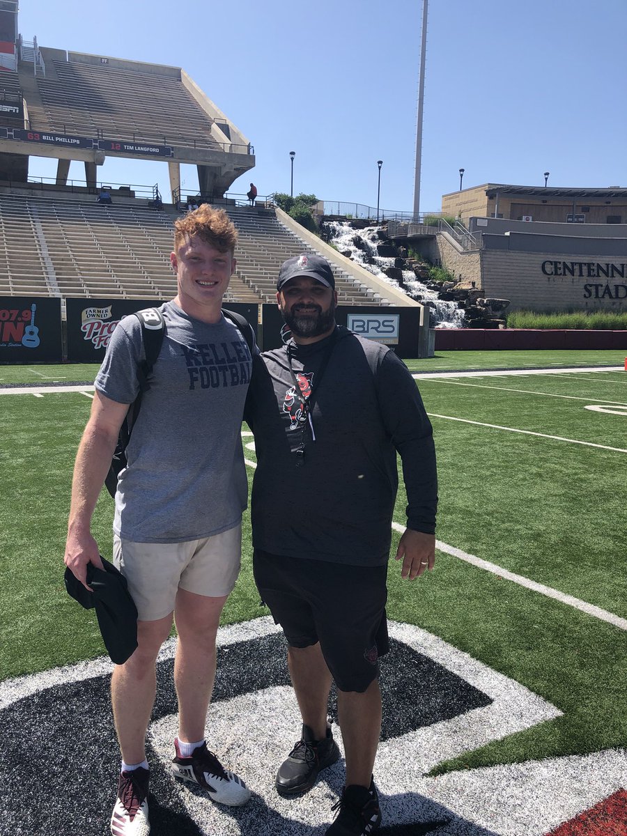 CalebMuse2026's tweet image. Had an amazing time at the Arkansas State camp today! Thank you to @Coach_GMcCarley for the coaching today! Also, thank you to @coachjmcdaniel for the coaching and tour afterwords!
Always good to see @CoachNickGrimes as well!
@Coach_Gow1 @CoachTKeller @coachH2bwill…