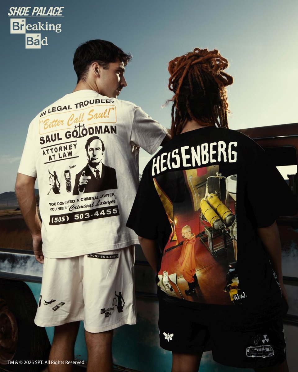 Breaking Bad x Shoe Palace
x.sp.shoes/breaking-bad