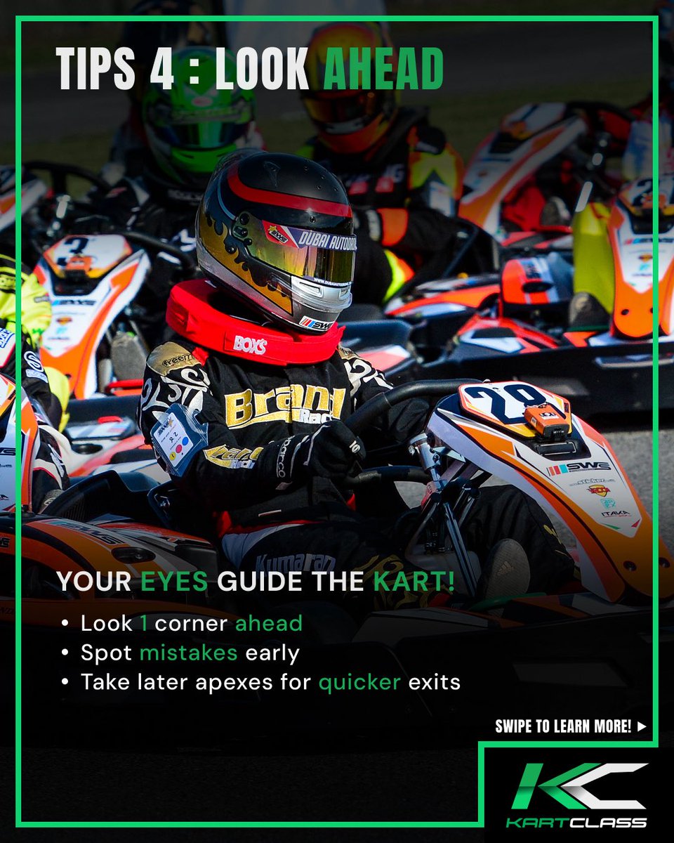 6 Rental Karting Tips to DOMINATE your MATES!

1. Smooth is FAST 💨 
2. Master the Racing Line 🏎️ 
3. Brake Smarter, Not Harder ⏰ 
4. Look Ahead 👀 
5. Listen to Your Kart 🎧 
6. Plan Your Overtakes 📖 

Master the Above &amp; leave your mates behind!