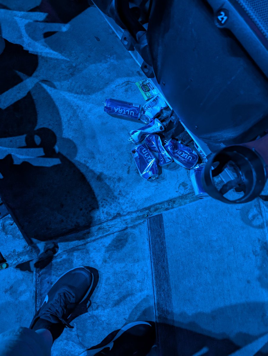 Found $150 bucks in beer under a seat at the major. Shit ain't cheap man