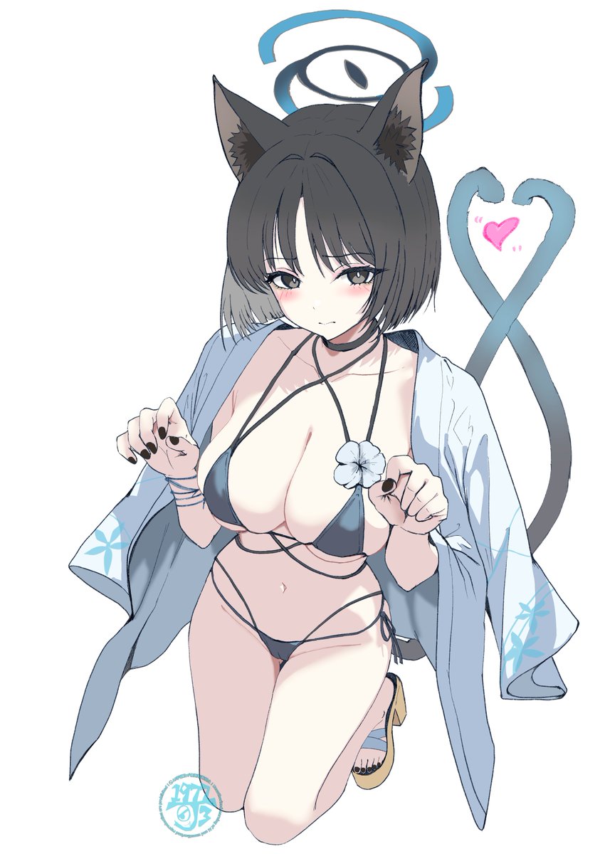 水着キキョウを摘まみたい人生でした…😭💕💕
＃ブルアカ