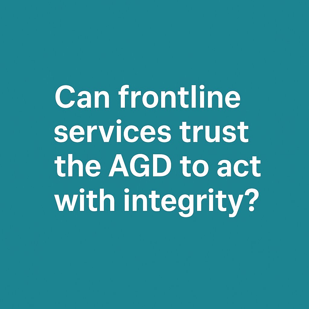 Procure To Protect (@procure2protect) on Twitter photo Govt is inviting applications to respond to harmful sexual behaviours. AGD ignored the scathing ANAO audit on NAP10 & is awarding to the second-best. What does this mean for the sexual violence sector? Can we trust AGD to do right by our kids? <a href="/MRowlandMP/">Michelle Rowland</a>
shorturl.at/cOmlO Govt is inviting applications to respond to harmful sexual behaviours. AGD ignored the scathing ANAO audit on NAP10 & is awarding to the second-best. What does this mean for the sexual violence sector? Can we trust AGD to do right by our kids? <a href="/MRowlandMP/">Michelle Rowland</a>
shorturl.at/cOmlO