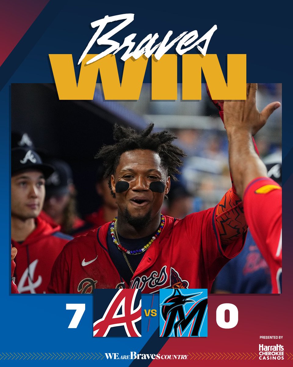 Braves win!

#BravesCountry